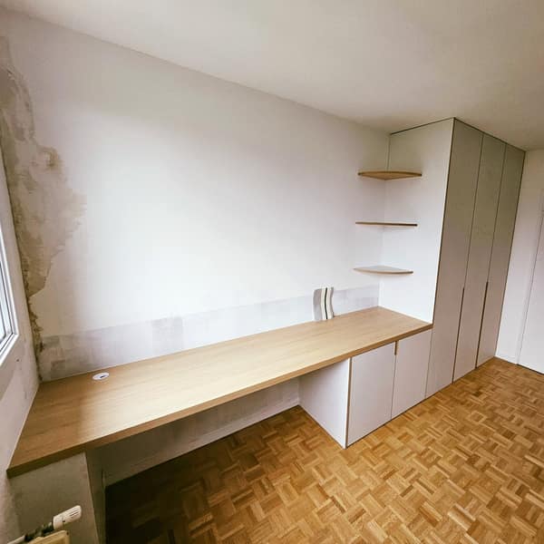 Aménagement bois pour enfants par Le Wood Gang : Nos clients n'ont plus qu'à se retrousser les manches 💪🎨