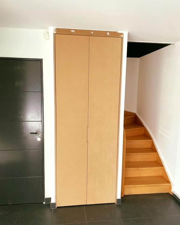 Réalisation en bois sur mesure par Le Wood Gang : Mais oui, on voit ces renfoncements dans tous les logements neufs ou modernes...mais comment les optimiser ?