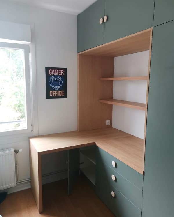 Aménagement bois pour enfants par Le Wood Gang : Ce coup ci, nous avons pu bosser sur l'aménagement d'une chambre enfant 🤩
