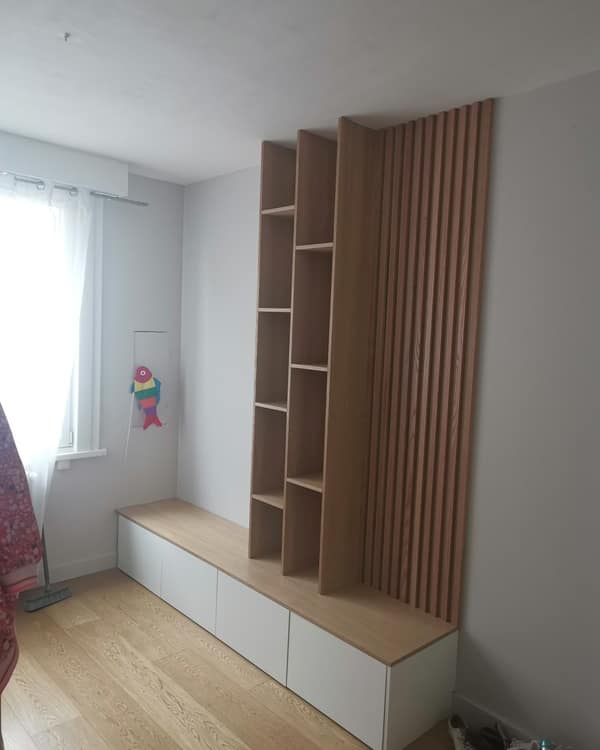 Réalisation en bois sur mesure par Le Wood Gang : Meuble sur mesure : STEP BY STEP !
