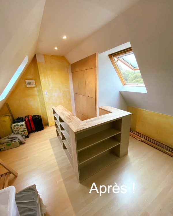 Aménagement intérieur en bois sur mesure par Le Wood Gang : Comment optimiser l'aménagement de ses combles ?
