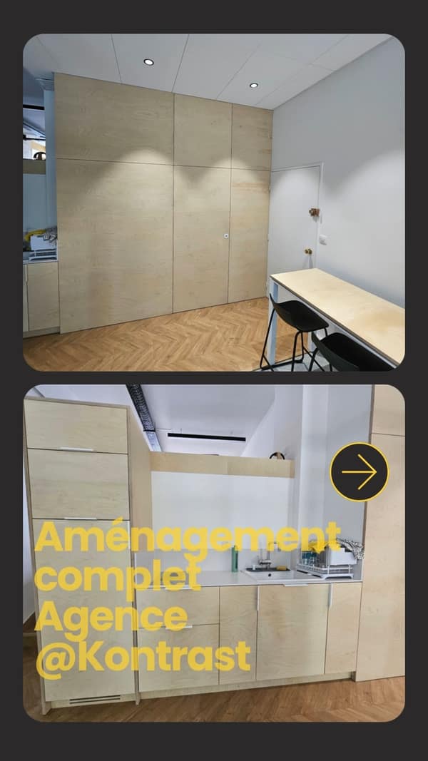 Agencement bois pour professionnels par Le Wood Gang : Pour Fêter notre rentrée, nous sommes très fier de vous présenter ces aménagements sur-mesure dans la nouvelle…