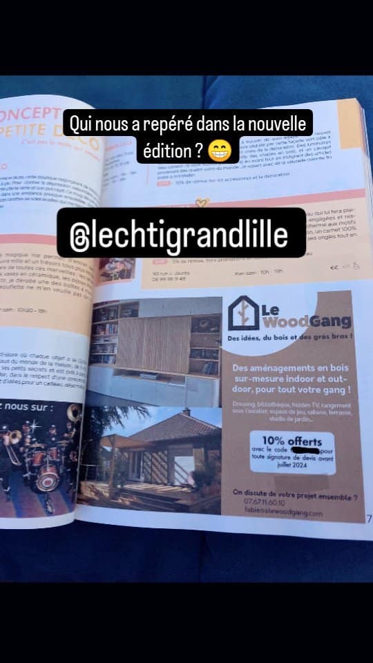Réalisation en bois sur mesure par Le Wood Gang : Une réalisation du Wood Gang