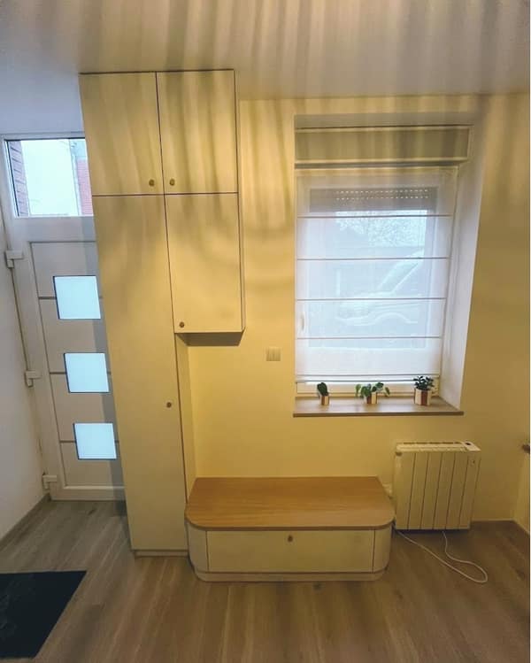 Aménagement intérieur en bois sur mesure par Le Wood Gang : Nouvel exemple d'optimisation dont nous avons (quasi) tous besoin 🤓