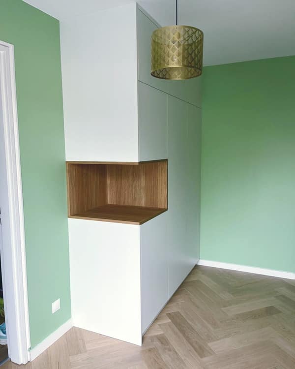 Aménagement intérieur en bois sur mesure par Le Wood Gang : Besoin d'un gros volume de rangement, simple et funky ?