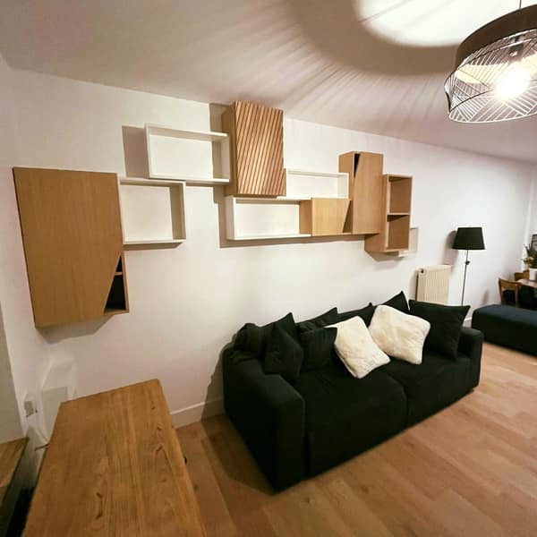 Réalisation en bois sur mesure par Le Wood Gang : Le sur-mesure c'est aussi réussir à coucher sur papier l'idée que l'on a en tête 😊🤓