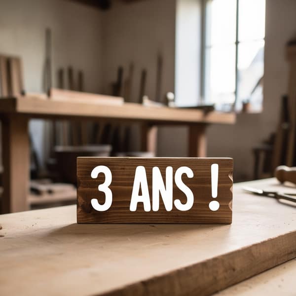 Aménagement intérieur en bois sur mesure par Le Wood Gang : 🎉 Le Wood Gang célèbre ses 3 ans ! 🎉