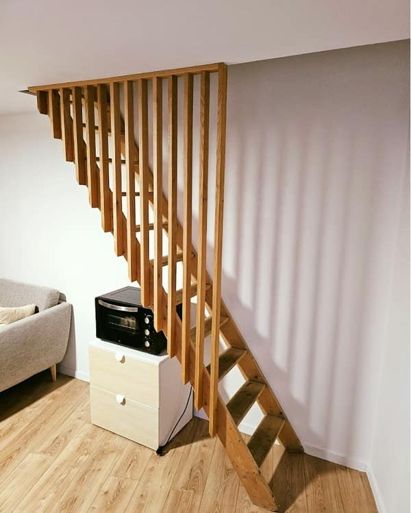 Porte ou verrière en bois sur mesure par Le Wood Gang : Et pour votre escalier, c'est pour quand ?