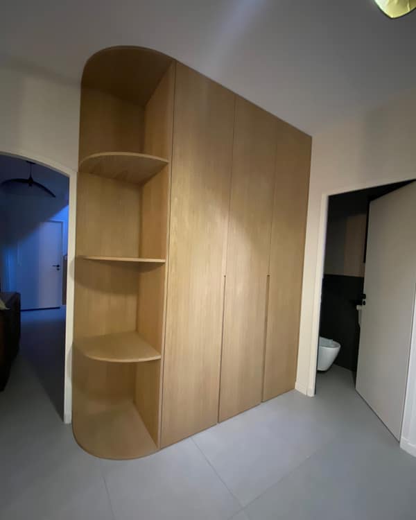 Aménagement intérieur en bois sur mesure par Le Wood Gang : Pour le menu du jour...enfin...pour cette entrée,