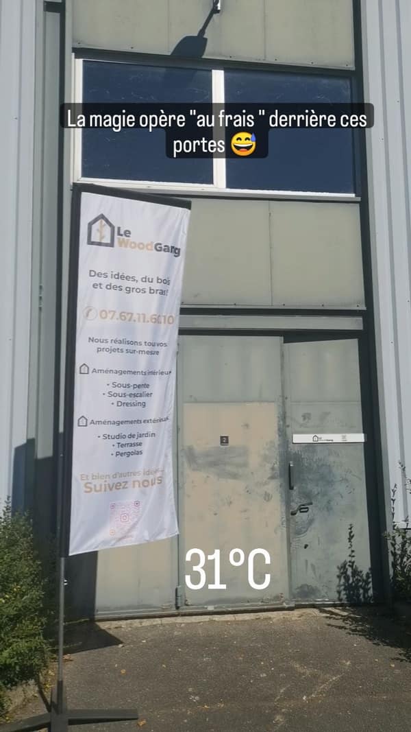Réalisation en bois sur mesure par Le Wood Gang : Une réalisation du Wood Gang