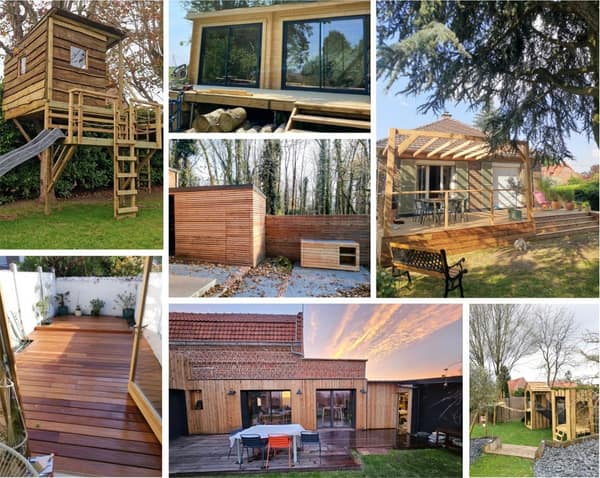 Aménagement extérieur en bois par Le Wood Gang : Vous avez des projets extérieurs pour le printemps ?